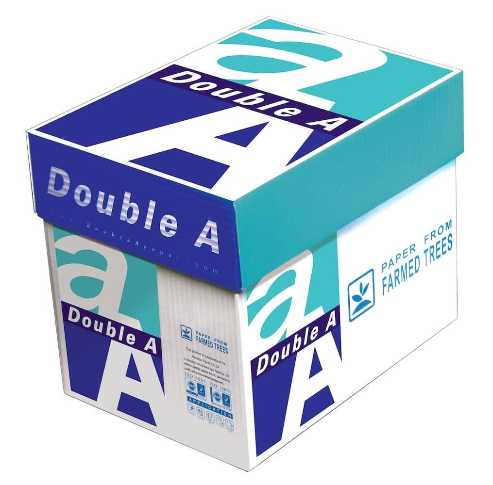 Double A Paper 80gr Box Of 5x500 Sheets Piastr Print And Stationery 7136