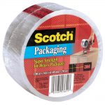 SCOTCH PACKAGING TAPE CLEAR 48MMX50M