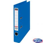 SKAG BOXFILE A4 4CM BLUE