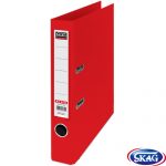 SKAG BOXFILE A4 4CM RED