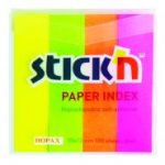 STICK N INDEX 50X12MM 4X25 SHEETS PAD