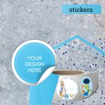 Ad_for christening_bottle stickers