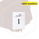 Ad_for weddings_table number