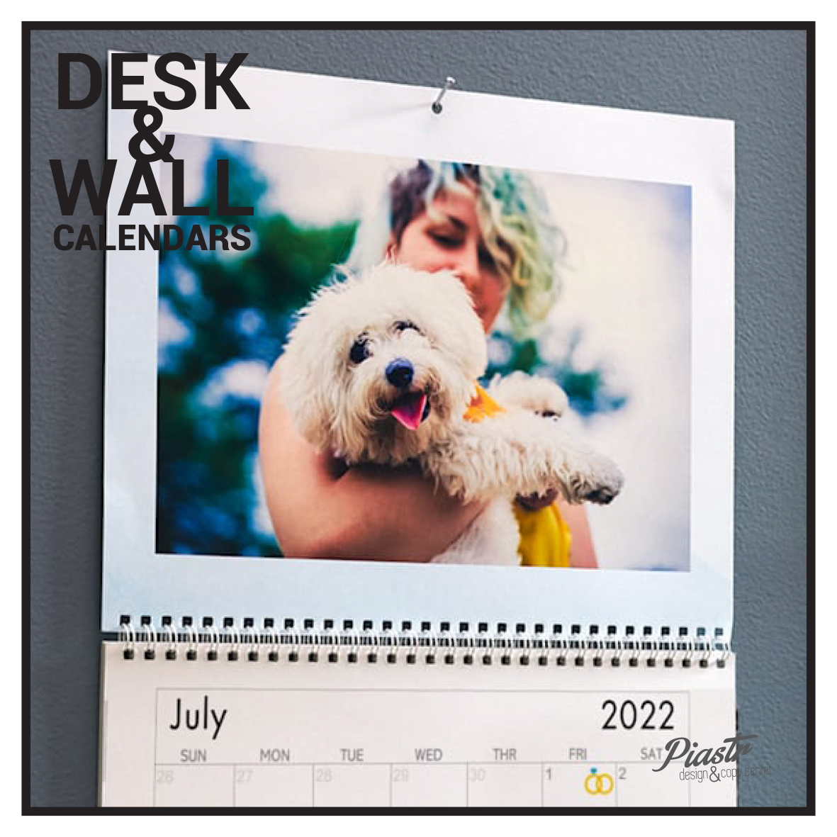 CUSTOM PHOTO CALENDARS Piastr Print & Stationery